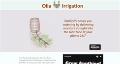 Desktop Screenshot of ollairrigation.com