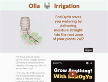 Tablet Screenshot of ollairrigation.com